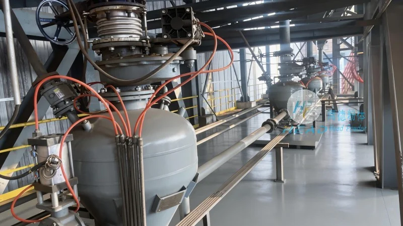 Sistema ng pneumatic conveying para sa fly ash Sistema ng pneumatic conveying para sa fly ash