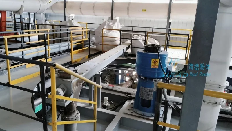 Sistema ng pneumatic conveying para sa pulbos ng alumina ng electrolytic aluminum