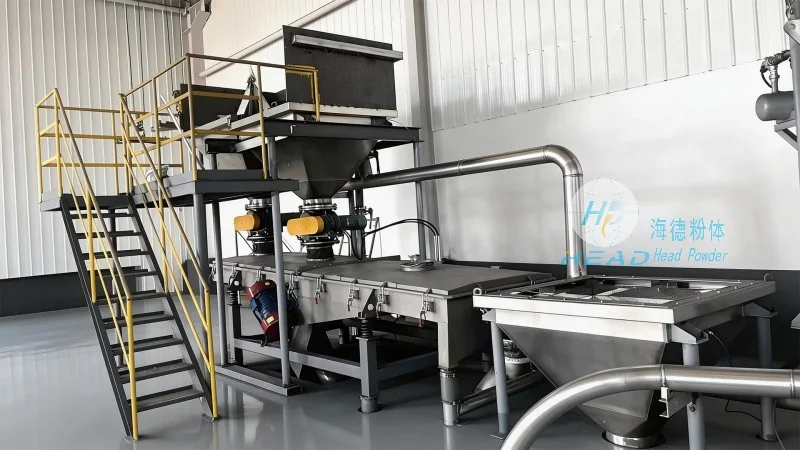 Proyekto ng Pneumatic na Paglilipat sa Negatibong Presyon ng Starch sa Damietta, Ehipto