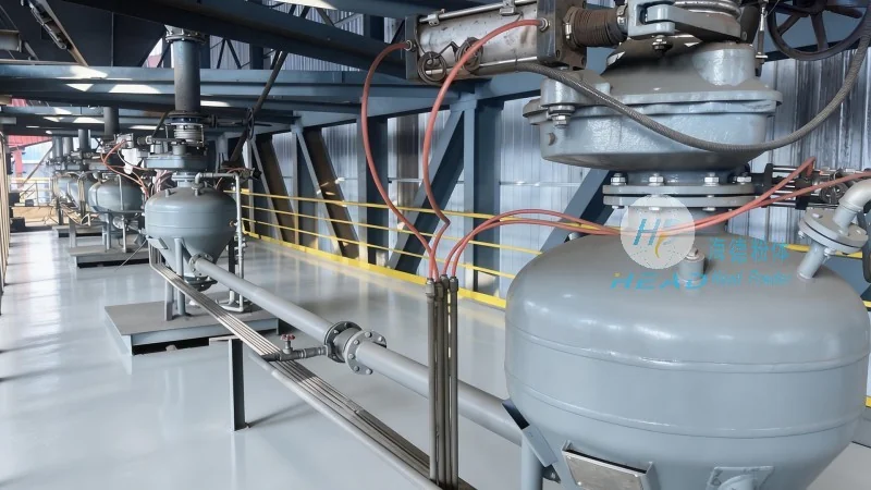 Sistema ng Pneumatic Conveying para sa Pulbos na Barite Sistema ng Pneumatic Conveying para sa Pulbos na Barite