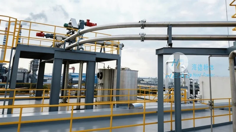 Proyekto ng Pneumatic Conveying para sa Pulbos ng Calcium Carbonate sa Battambang