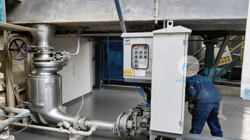 Sistema ng Pneumatic Conveying para sa PTFE Powder