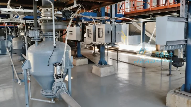 Cambodia Kompong Cham Lightweight Powder Anti-dust Pneumatic Conveying Project