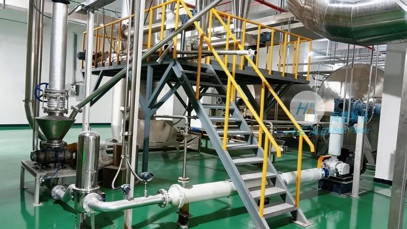 Dubai, UAE Inorganikong Asin na Pulbos na Proyekto ng Pneumatic Conveying sa Positibong Presyon