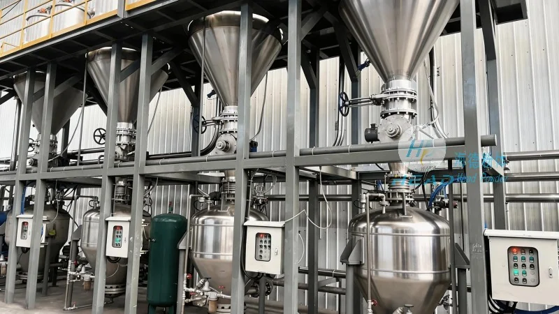 Proyekto ng Pneumatic na Paghahatid para sa Ultra-madilim na Pulbos ng Baterya ng Lithium sa Kobe, Japan