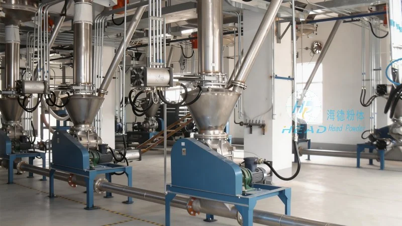 Disenyo ng Pneumatic Conveying System para sa White Ash