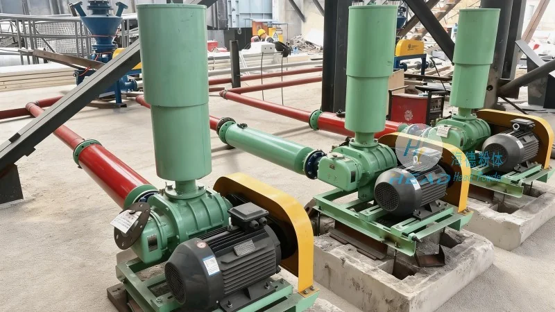 Hamburg, Germany Fine Chemical Dye Powder Closed Pneumatic Conveying Project