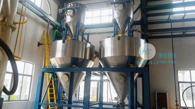 Proyekto ng Pneumatic na Paglilipat sa Negatibong Presyon ng Starch sa Damietta, Ehipto