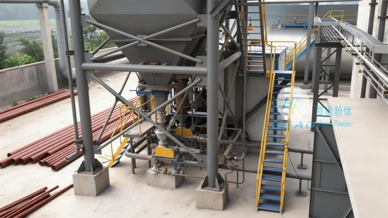 Proyekto ng Pagsasalin sa Linyang Pneumatik na Sarado para sa Pulbos na Silikon na Ultra Fine ng Singapore