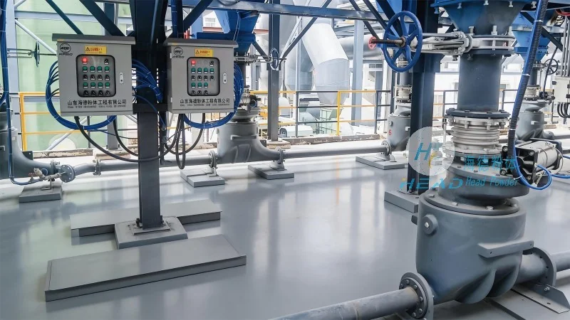 Ukraine Lviv High-Purity New Materials Powder Pneumatic Conveying Project