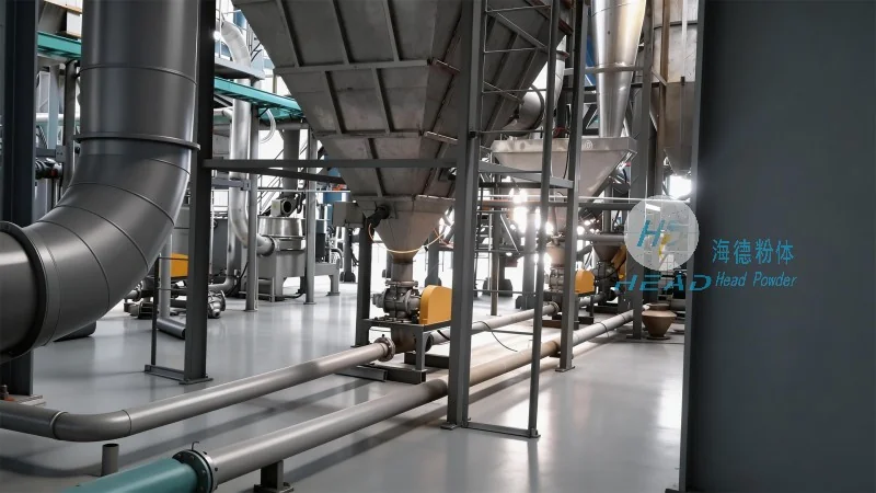 Kabaligtad na Pneumatic na Transportasyon para sa mga Ingrediente ng Pagkain sa Manizales, Colombia