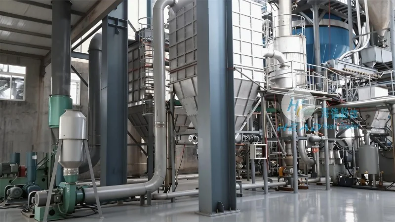 PAC Granules Pneumatic Conveying Scheme