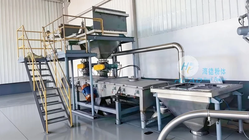 Ammonium Sulfate Granules Pneumatic Conveying Scheme