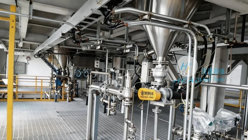 Proyekto ng Pneumatic Conveying para sa Pagpuno ng Pulbos sa Wellington, New Zealand