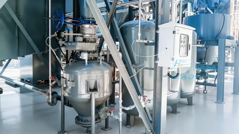 Sistema ng Pneumatic na Pagdadala ng Pulbos na Quicklime