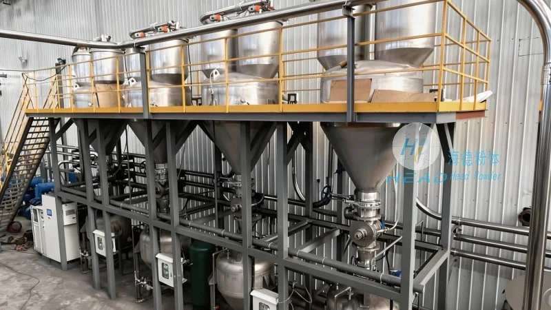 Proyekto ng Paglilipat ng Gas na Nakasara para sa Pulbos ng Goma sa Sharjah, United Arab Emirates